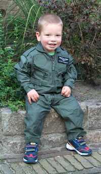 Flightsuit Child Size M/8 FSUITM