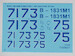 Sukhoi Su27UBM-1 Ukrainian AF Digital Bortnumbers Part 1  FOX32-005