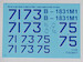 Sukhoi Su27UBM-1 Ukrainian AF Digital Bortnumbers Part 1  FOX32-005