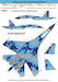 Sukhoi Su27S Ukrainian AF Digital Bortnumbers with Name FOX32-006