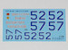 Sukhoi Su27S Ukrainian AF Digital Bortnumbers with Name FOX32-006