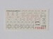 Stencils for Missile R-73 (AA-11 Archer) & APU-73 FOX32-022