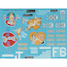 Douglas  A20G/H Pin Up Nose art part 1 With Stencils  FOX48-020