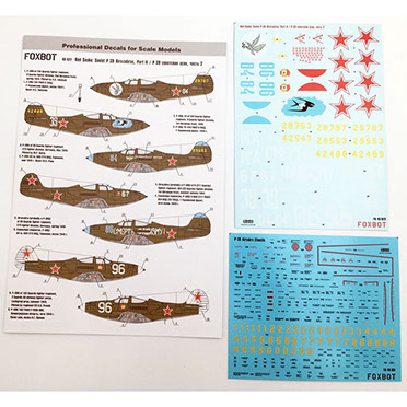 Red Snake; Soviet P39 Airacobra Part II  FOX48-022