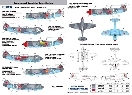 Lavochkin LA5FN Part 2  FOX48-024