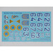 Digital Ukrainian Rooks; Sukhoi Su25UB Ukrainian AF With Stencils FOX48-041T