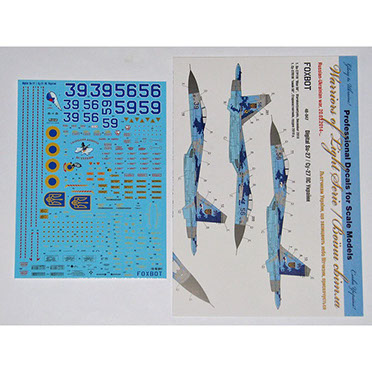 Sukhoi Su27P Ukrainian AF Digital FOX48-047