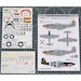 North American P51 Mustang Nose Art part 1 plus stencils FOX48-060