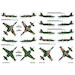 Ukrainian Rooks; Sukhoi Su25M-1 (Ukrainian AF) With Stencils  FOX48-063T