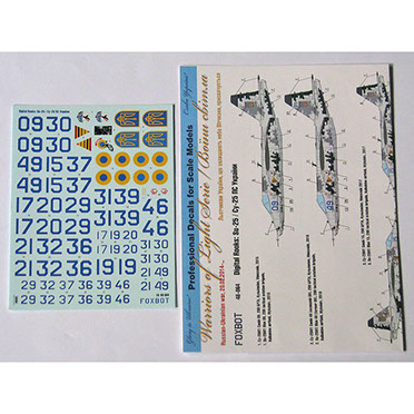 Digital Ukrainian Rooks; Sukhoi Su25M-1 with stencils(Ukrainian AF) FOX48-064t