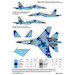 Sukhoi Su27UBM Ukrainian AF Digital with MASK and decals and extra bordnumbers (RESTOCK) FOX48-067T
