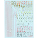 Stencils for Ukrainian Sukhoi Su27S/P and Su27UB/UBM FOX48-093