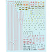 Stencils for Ukrainian Sukhoi Su27S/P and Su27UB/UBM  FOX48-093