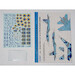 Ukrainian Flankers, Sukhoi Su27 and Su27UB with Geometric Camouflage FOX48-095