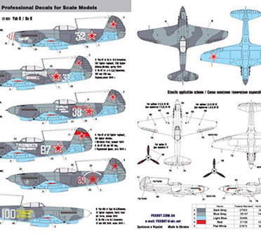 Yakovlev Yak9 Fighter and Interceptor  FOX72-001