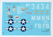 Douglas A20B/G Boston Pin Up Nose Art Part 1 incl.  Stencils  FOX72-006