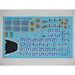 Ukrainian Rooks; Sukhoi Su25UB Ukrainian AF with stencils FOX72-015T