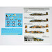 B25C/D Mitchell Pin Up Nose art part 3 plus stencils FOX72-025
