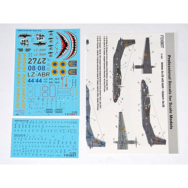 Antonov AN26 with Teeth  FOX72-028