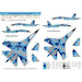 Sukhoi Su27S with Name Ukrainian AF Digital camouflage markings FOX72-037