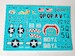 North American P51 Mustang Nose Art part 4 plus stencils  FOX72-054