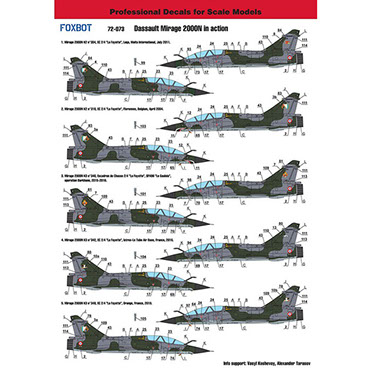 Dassault Mirage 2000N in Action FOX72-073