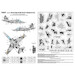 Sukhoi Su25UB "Blue 62" Ukrainian AF Digital camouflage Masks  FOXM32-010
