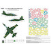 Sukhoi Su25UB "Blue 60" Ukrainian AF  Clover camouflage Masks  FOXM32-012