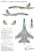 Sukhoi Su27S Ukrainian AF  grey camouflage 2022 Masks FOXM32-014