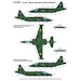 Sukhoi Su25 "Blue 22" Ukrainian AF Green Clover camouflage Masks FOXM48-020