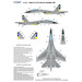 Sukhoi Su27S Ukrainian AF Grey Camouflage Masks  FOXM48-023