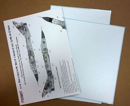 Sukhoi Su24M "White 20" Ukrainian AF Digital camouflage Masks FOXM72-005