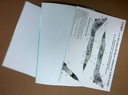 Sukhoi Su24M "White 41" Ukrainian AF Digital camouflage Masks FOXM72-006