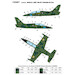 Aero L39 Albatross "Blue 80" Ukrainian AF Clover camouflage Masks FOXM72-016