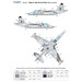 Sukhoi Su25 Blue 19 Ukrainian AF Light Pixel Digital camouflage Masks (Art Model)  FOXM72-021