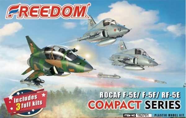 ROCAF F5E / F5F / RF5E Tiger II Egg Planes (3 kits included) 162701