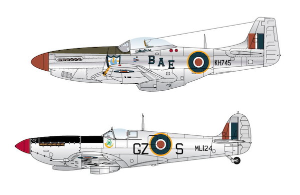Silver merlins, Spitfire and Mustang in Commonwealth service FSD32-003