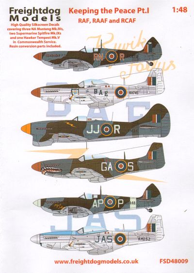 Keeping the Peace part 1 (RAF, RAAF, RCAF)  FSD48-009