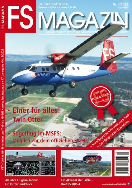 FS Magazin: Fachzeitschrift für Flugsimulation nr. 3/2022 April/Mai 2022 419704850650503