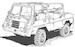 Volvo C303 TGB 1111 Pansarvärnspjästerrängbil GE72015