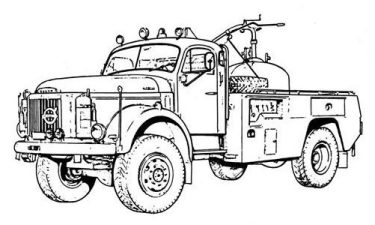 Volvo L485S Räddningsbill 91 / Swedish Flygvapnet Rescue Truck GE72032