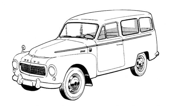 Volvo PV210 Duet Swedish Flygvapnet Staff Car GEC72041