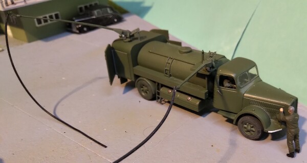 Saurer 3CT1D Citerne Coder 1950-1960s French Air force Fueler GEC48047