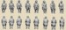 1940-1950 m/59 Uniformed Swedish Infantry Squad (Sitting) (8 figures) GEC72037