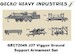 Saab J37 Viggen Ground Support Armament Set GEC72045