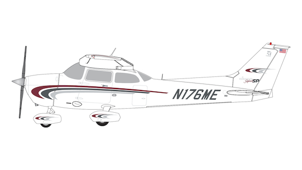 Cessna 172L Skyhawk Sporty's Academy N176ME GGCES012