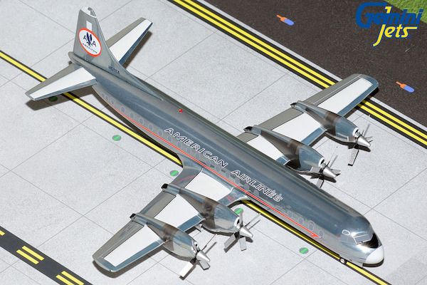 Lockheed L188 American Airlines N6118A polished Astrojet livery G2AAL1026