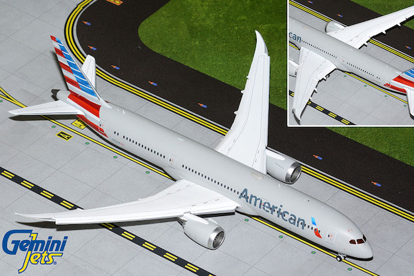 Boeing 787-9 Dreamliner American Airlines N835AN flaps down G2AAL1106F