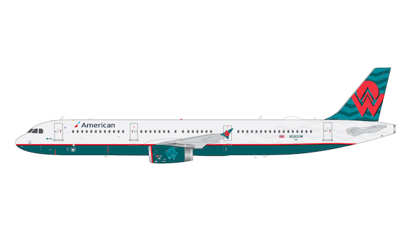 American A321 Allegheny Heritage Gemini Jets G2AAL1297 Scale 1:200 IN American A321 Allegheny Heritage Gemini Jets G2AAL1297 Scale 1:200 IN