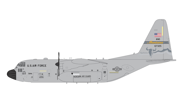 Lockheed Hercules C130H USAF Montana ANG 96-7325  G2AFO1410